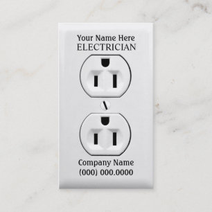 cartes de visite Pour Électriciens