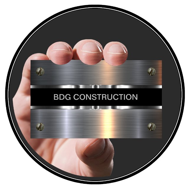 Cartes de visite pour entreprise de construction é (Créateur téléchargé)