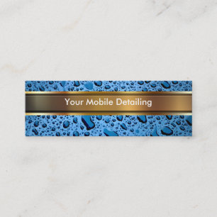 Cartes de visite pour entreprise de detailing auto
