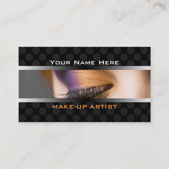 cartes de visite Pour La Cosmétique Du Maquillage (Devant)