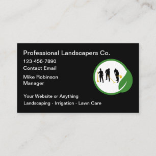 Cartes de visite pour paysagiste professionnel
