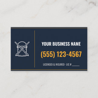 Cartes de visite pour peintre, carte personnalisée