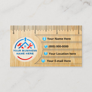 Cartes de visite pour rénovation de maison