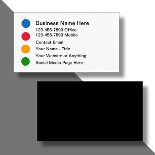 Cartes de visite pour réseau social médical