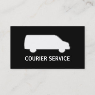 Cartes de visite pour service de messagerie