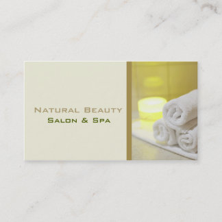 cartes de visite Pour Spa Et Salon