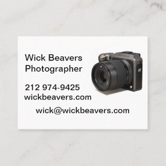 cartes de visite pour Wick Beavers