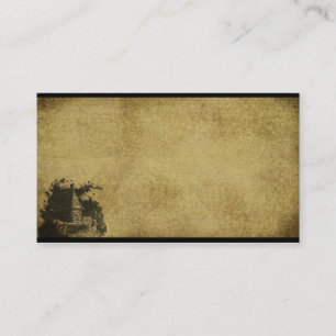 Cartes de visite professionnelle de visite tirées