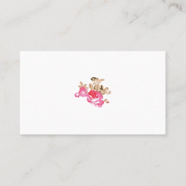 Cartes de visite professionnelles de conception (Devant)