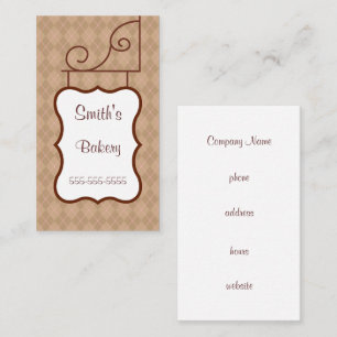 Cartes de visite professionnelles de style vintage