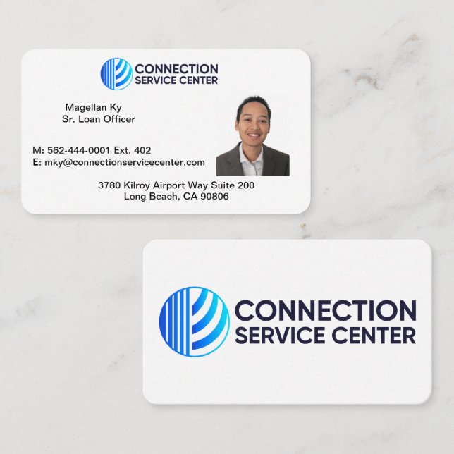 Cartes de visite professionnels (Devant / Derrière)