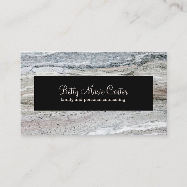 Cartes de visite professionnels de la santé mental (Devant)