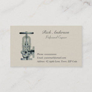 Cartes de visite professionnels d'ingénieur