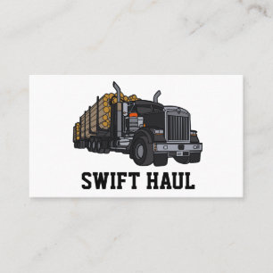 cartes de visite professionnels du camionnage