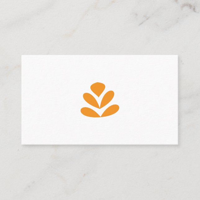 Cartes de visite professionnels du design (Devant)