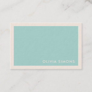 Cartes de visite professionnels minimalistes