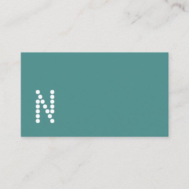 Cartes de visite professionnels minimalistes (Devant)