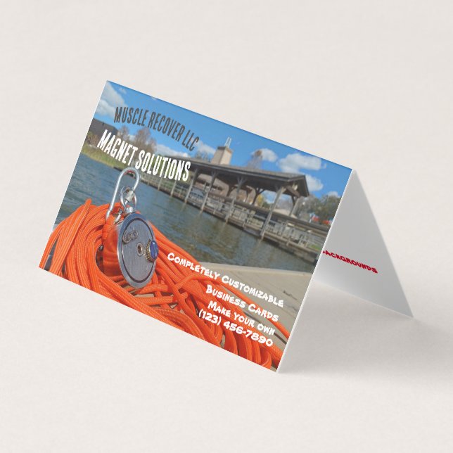 Cartes de visite professionnels personnalisés (Devant)