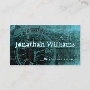 Cartes de visite professionnels vintages de
