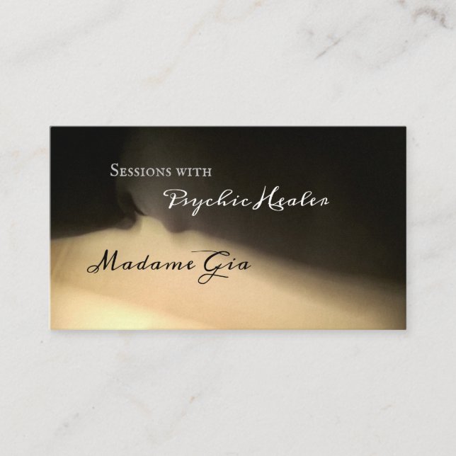 Cartes de visite psychiatriques de guérisseur des  (Devant)