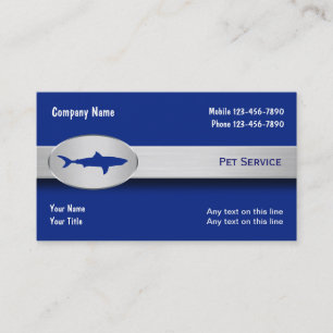 Cartes de visite requin