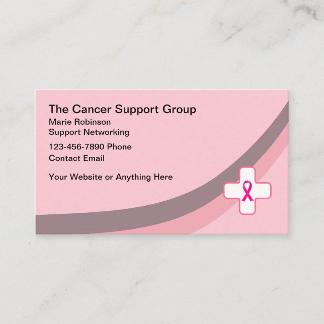 Cartes de visite réseau du groupe de soutien Caner (Devant)