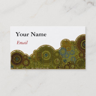CARTES DE VISITE RETRO DESIGNER