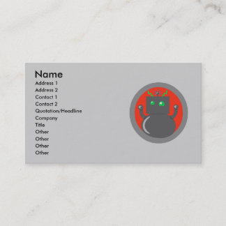 Cartes de visite robotiques
