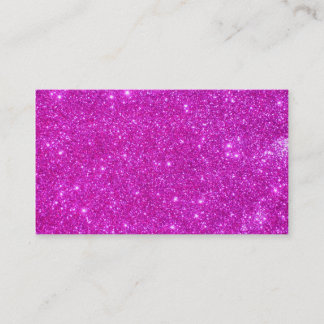 Cartes de visite scintillants de parties