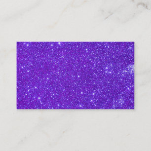 Cartes de visite scintillants de parties