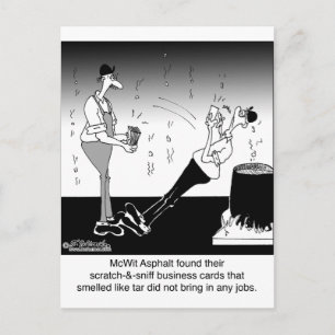 Cartes de visite Scratch- & Sniff