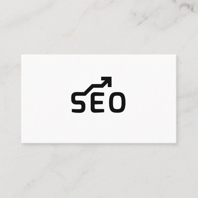 Cartes de visite SEO (Devant)