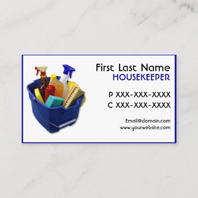 Cartes de visite simples d'alimentations (Devant)