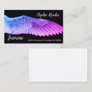 Cartes de visite spirituels d'ange de lectures