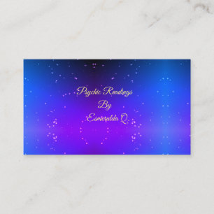 Cartes de visite spirituels de pourpre de planète