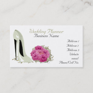 Cartes de visite stylets d'art de chaussure