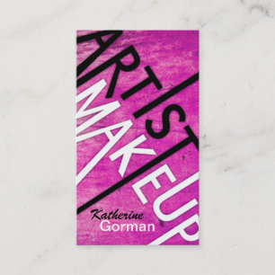 Cartes de visite texturisés audacieux de