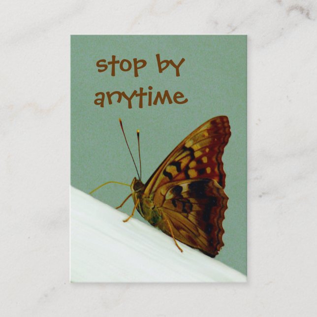 Cartes de visite uniques (Devant)