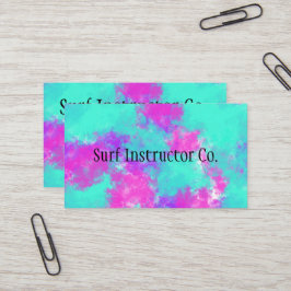 Cartes de visite vibrants