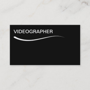 Cartes de visite vidéo simples