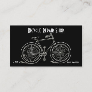 Cartes de visite vintages à vélo