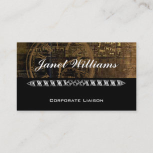 Cartes de visite vintages uniques de Steampunk