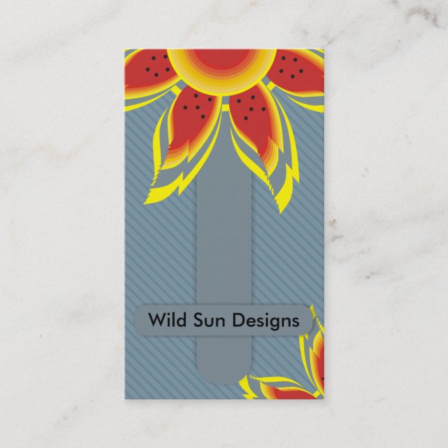 Cartes de visite Wild Sun Designs (Devant)