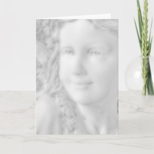 Cartes de vœux ange (Devant)