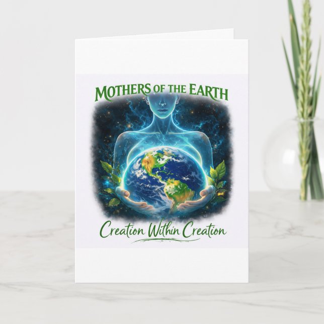 Cartes de vœux aux mères de la Terre (Devant)