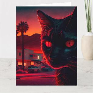 Cartes de vœux Black Cat