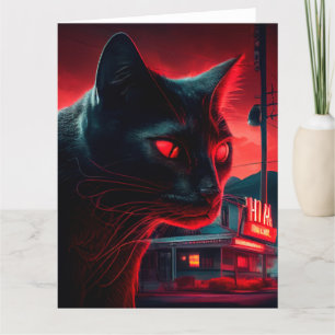 Cartes de vœux Black Cat