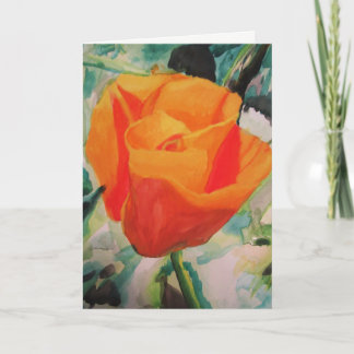 Cartes de voeux "California Poppy" par Amber Larse