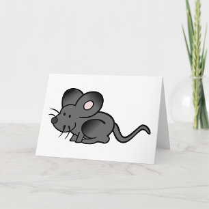 Cartes de voeux Cartoon Mouse