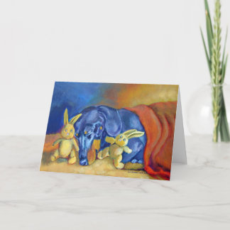 Cartes de voeux Dachshund
